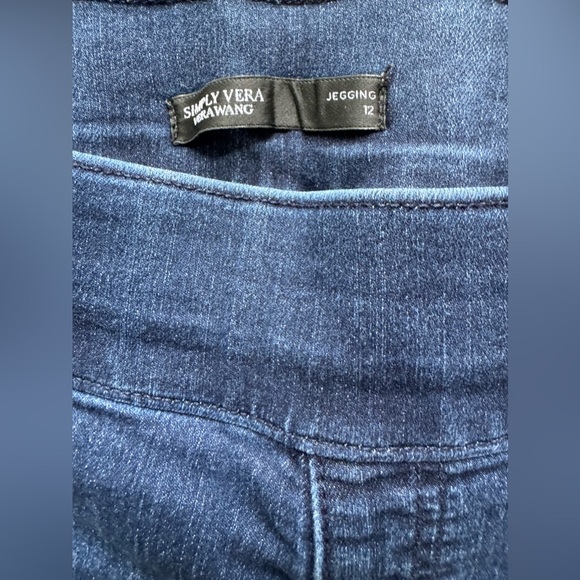 Simply Vera Vera Wang Jegging Size 12 Jeans  Dark Wash - Picture 4 of 4